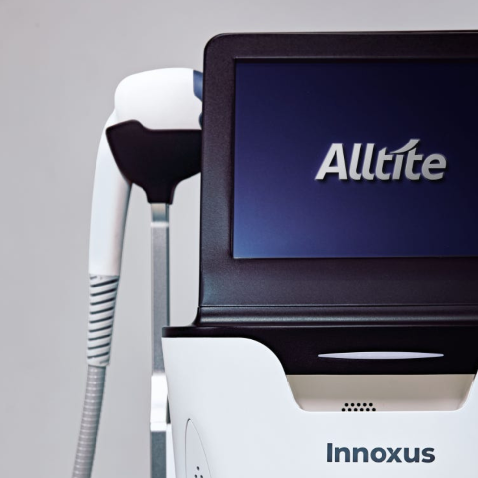 Alltite 로고가 표시된 올타이트 장비와 핸드피스